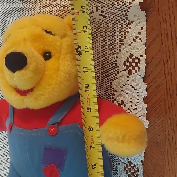 Vintage Mattel Disney Winnie The Pooh Talking Plush 1997 14" - Picture 15 of 17